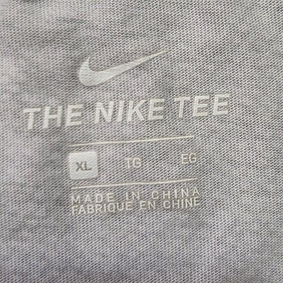 Nike Camo Long Sleeve Stretch T-Shirt Men’s XL Gray White Collar - Picture 3 of 4